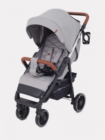 Прогулочная коляска MOWBaby Ride / RA088 Silver beige