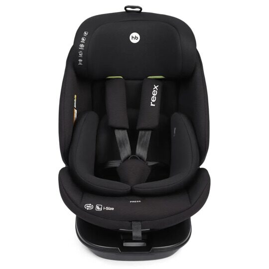 Автокресло Happy Baby REEX isofix (0-36 кг) / black