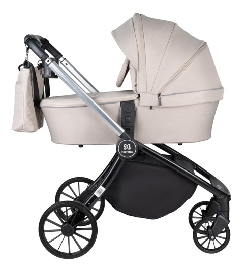 Коляска Farfello Baby Shell 3 в 1 / 2024 кофейный BBS-003