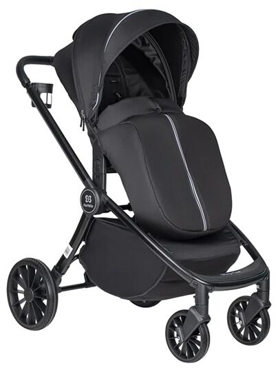 Коляска Farfello Baby Shell 3 в 1 / 2024 черный BBS-001