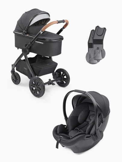 Коляска Happy Baby MOMMER PRO PLUS NOVA 3 в 1 / black