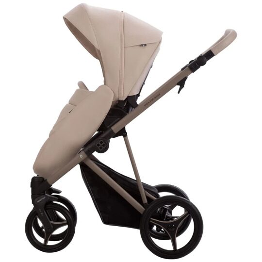 Коляска Bebetto PELPASSO PRO 2 в 1 / pro 02 kaszmir (св.бежевая кожа)