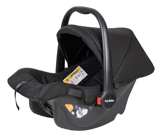Коляска Farfello Baby Shell 3 в 1 / 2024 черный BBS-001