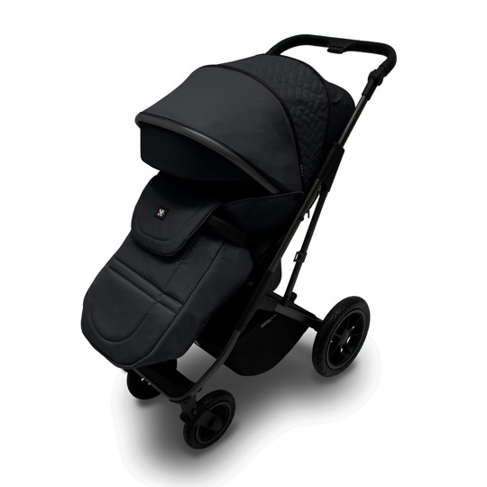 Коляска Sweet Baby RICCI 2 в 1 / Black (Air)