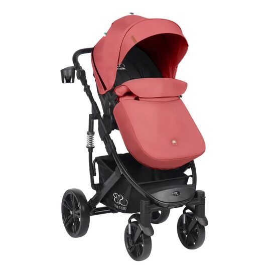 Коляска-трансформер Sweet Baby Comfort 2 в 1 / Black Red