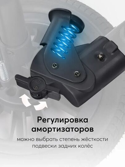 Коляска Happy Baby MOMMER PRO PLUS NOVA 3 в 1 / black