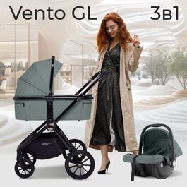 Коляска Sweet Baby Vento 3 в 1 / Green