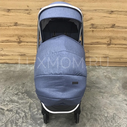 Прогулочная коляска LuxMom 750 2в1 синяя