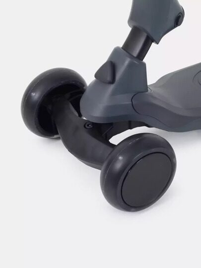 Беговел-самокат Rant Rider Plus о светящимися колесами RB100 / grey
