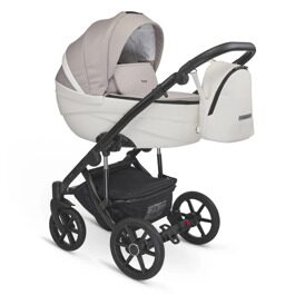 Коляска Bexa IDEAL 2 в 1 / id 26 (бежевый+белая кожа)
