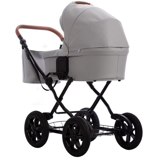 Коляска Bebetto AQUARIUS PRO 3 в 1 / 02 (св.серая кожа)