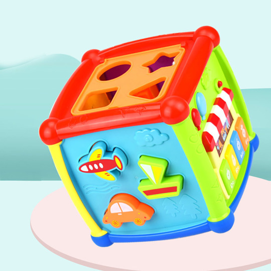 Развивающая игрушка HAUNGER Куб-сортер Fancy