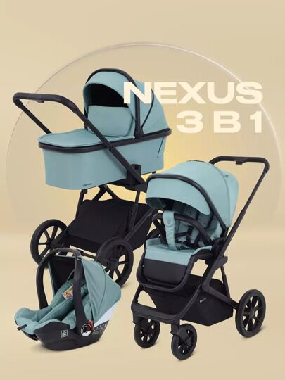Коляска Rant Basic Nexus 3 в 1 RA106 / 2025 Green