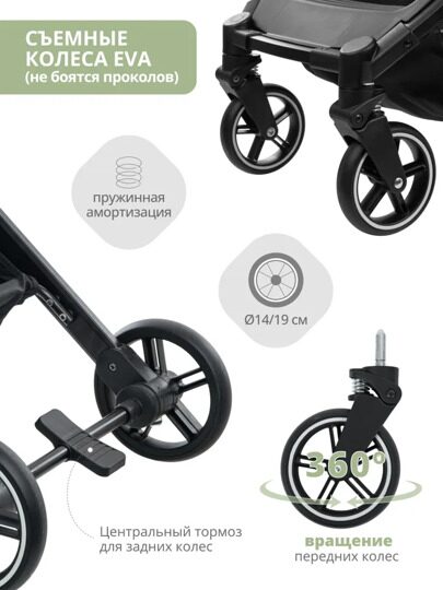 Прогулочная коляска  Indigo TRIP / серый