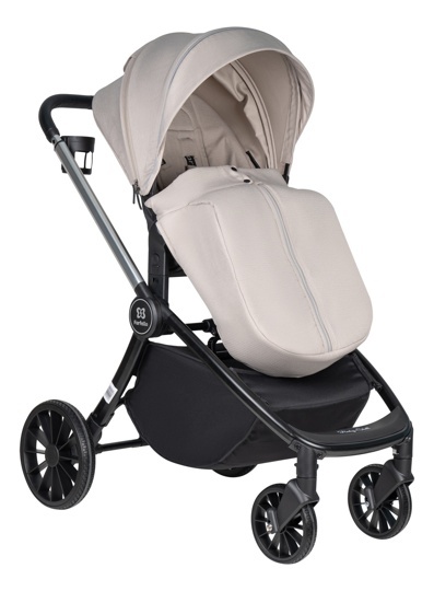 Коляска Farfello Baby Shell 3 в 1 / 2024 кофейный BBS-003