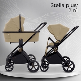 Коляска Sweet Baby Stella Plus 2 в 1 / Beige