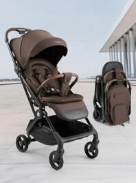 Коляска прогулочная Happy Baby NEEZ / dark brown