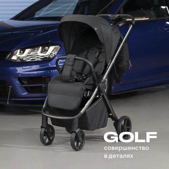 Коляска прогулочная Rant Golf RA101 / Black