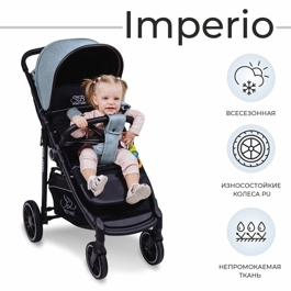 Прогулочная коляска Sweet Baby Imperio / Grey Neo