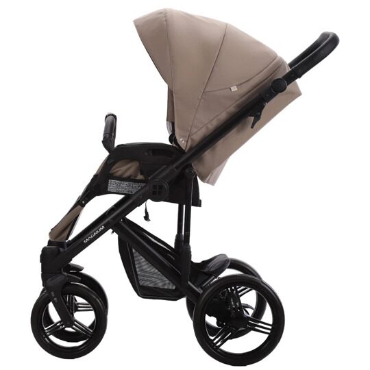 Коляска Bebetto Magnum Light Pro 3 в 1 / light pro 05 (т.бежевая кожа)