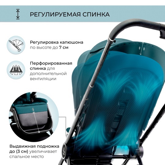 Коляска SBL Elegante 3 в 1 / GL Blue