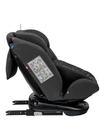 Автокресло Indigo ADVANCED Isofix 0+1+2+3 (0-36 кг) / темно-серый