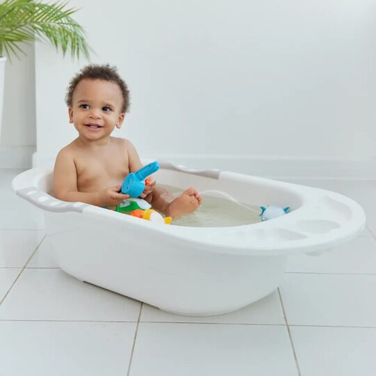 Ванночка детская Happy Baby Bath Comfort / 34005 Warm grey
