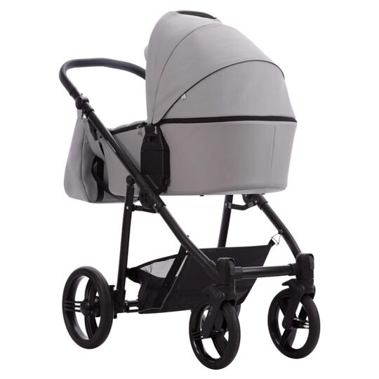 Коляска Bebetto VERTURRO PRO 3 в 1 / 10 (св.серая кожа)