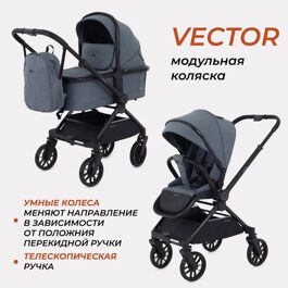 Коляска Rant VECTOR 2 в 1 RA322 / Grey