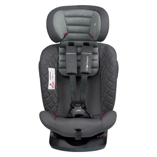 Автокресло Indigo SMART Plus Isofix 0+1+2+3 (0-36 кг) / серый