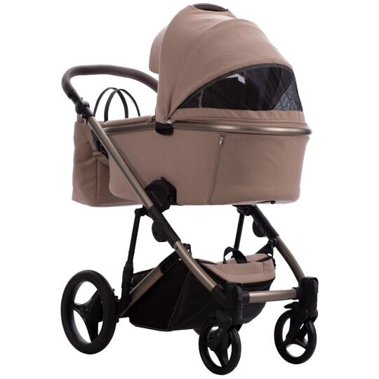 Коляска Bebetto Loren Premium Class SAND 3 в 1 / Sand 02 (бежевый)