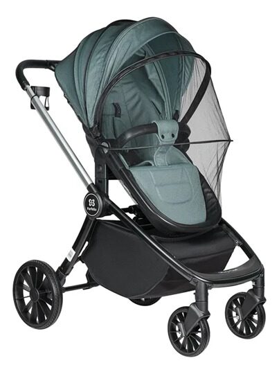 Коляска Farfello Baby Shell 3 в 1 / 2024 зелёный BBS-006