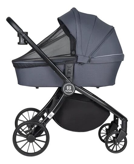 Коляска Farfello Baby Shell 3 в 1 / 2024 серый BBS-004