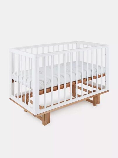 Кроватка Mowbaby Lilla маятник Cloud white
