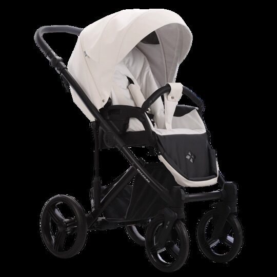 Коляска Bebetto Magnum Light Pro 3 в 1 / light pro 07 (белая кожа)