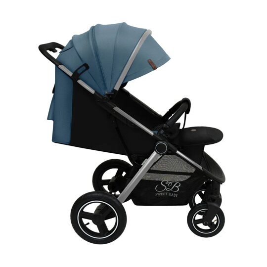 Прогулочная коляска Sweet Baby Suburban Compatto Air Silver Dark Green