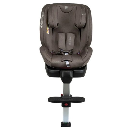Автокресло детское Jovola JET 8.0 Isofix 0-36 кг с упором в пол / бежевый-коричневый