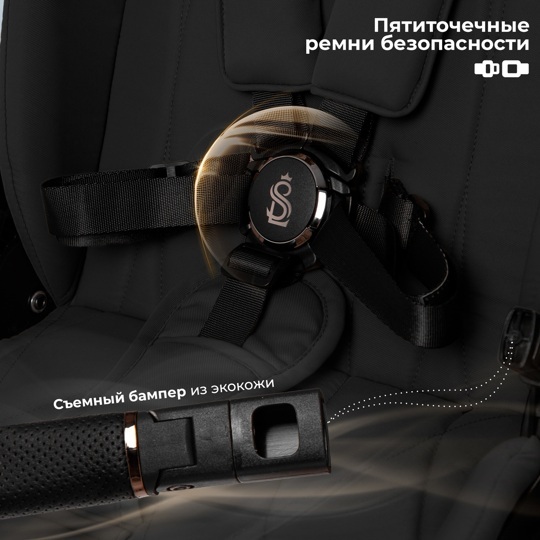 Коляска SBL Elegante Therma 2 в 1 / Black