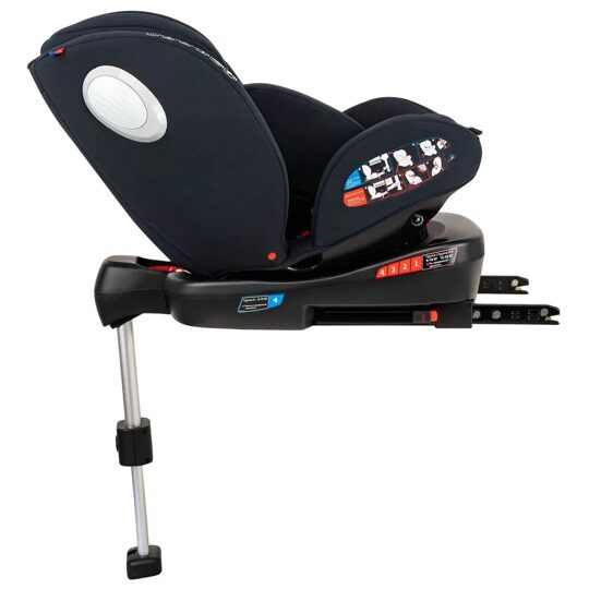 Автокресло детское Jovola JET 8.0 Isofix 0-36 кг с упором в пол / черный