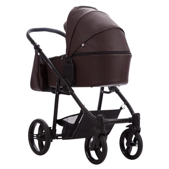 Коляска Bebetto VERTURRO PRO 3 в 1 / 11 (т.коричневая кожа)