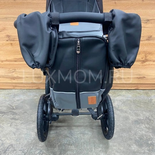 Прогулочная коляска LuxMom Cobabe 6300L 2в1 серая