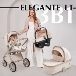 Коляска SBL Elegante 3 в 1 / LT Beige