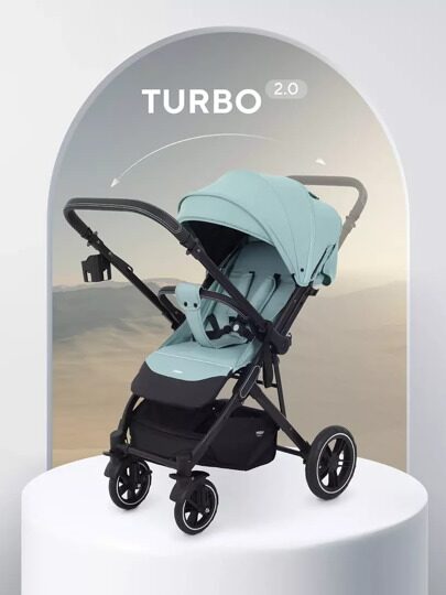 Прогулочная коляска MOWbaby Turbo 2.0 MB021 / 2025 Mint