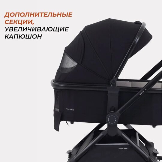 Коляска Rant VECTOR 2 в 1 RA322 / Black