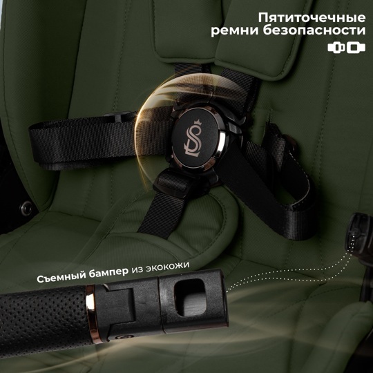 Коляска SBL Elegante Therma 2 в 1 / Green