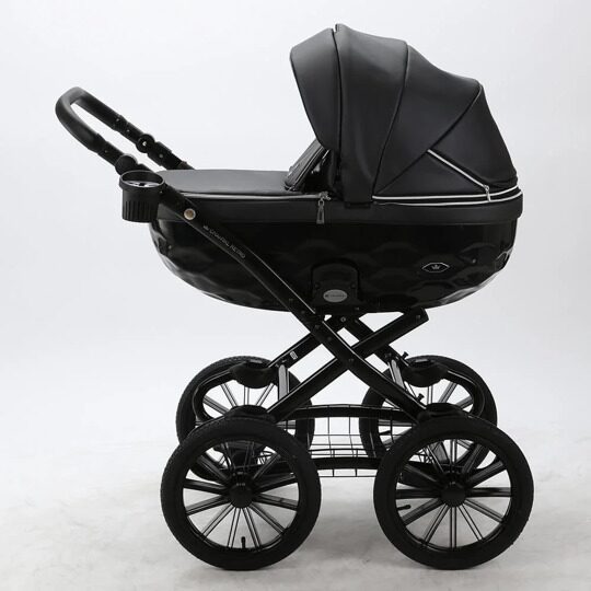 Коляска Adamex Chantal Retro Eco (Deluxe) 2 в 1 100% экокожа C114