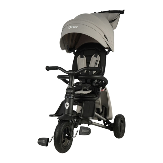 Складной трехколесный велосипед Qplay S700-17 RIDER SL Grey (Rub-Graphite)