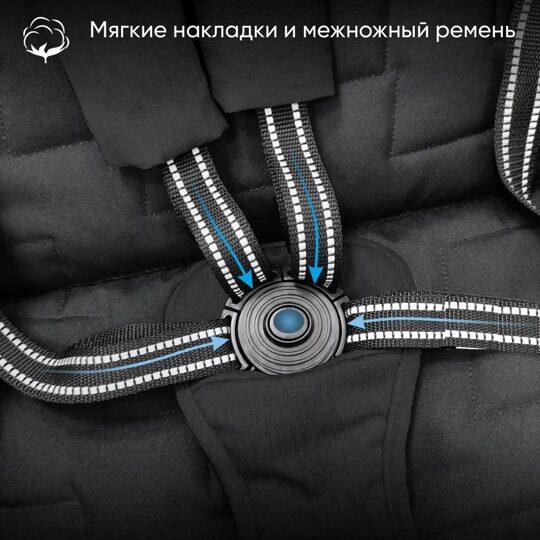 Прогулочная коляска Sweet Baby Imperio / Black Neo