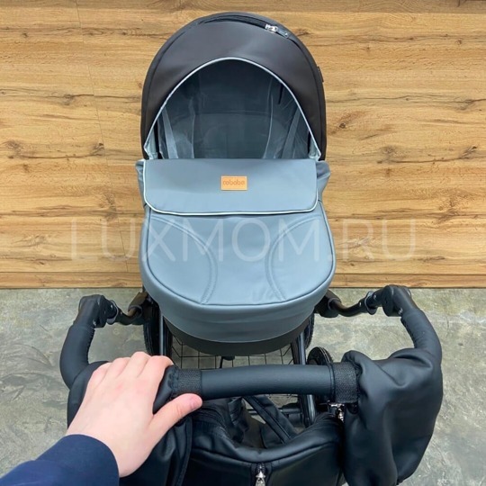 Прогулочная коляска LuxMom Cobabe 6300L 2в1 серая