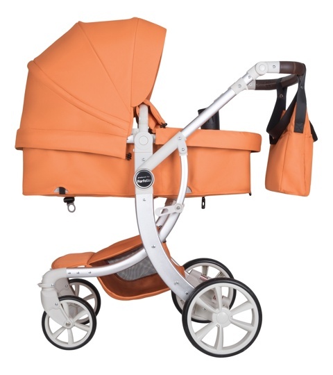 Коляска-трансформер 2 в 1 Aimile Original New Pearl DNP-6 Коралловая Роза